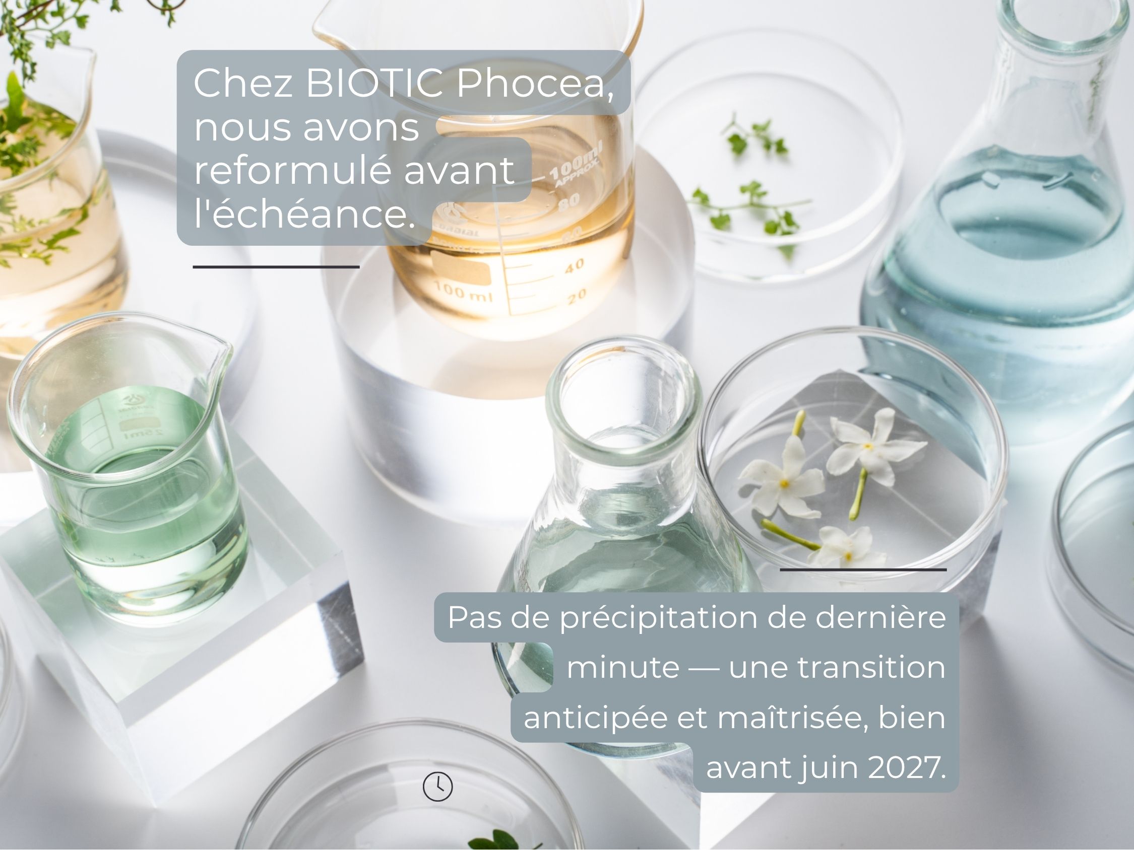 Naturalité des formules cosmétiques BIOTIC Phocea